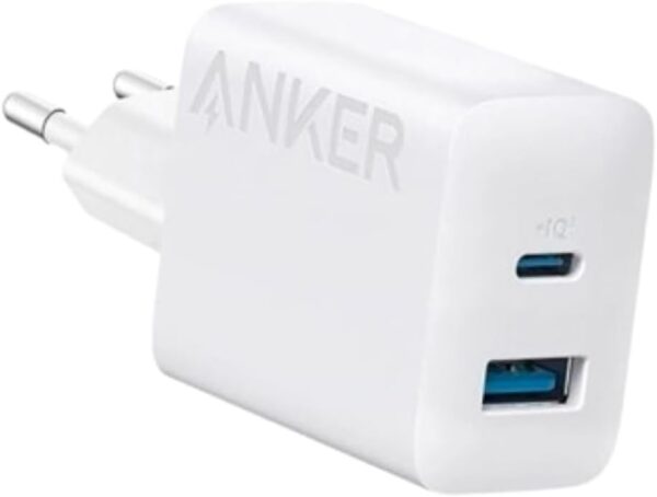 ⁦شاحن ايفون Anker السريع: اشحن موبايلك والآيباد في نفس الوقت - فيه 2 مخرج Type-C! ⚡📱⁩ - الصورة ⁦3⁩