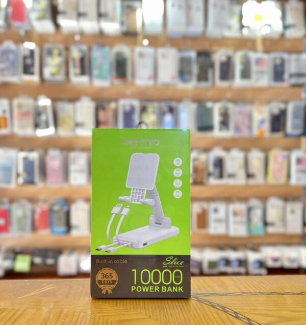 ⁦اور بنك Oraimo Slice: شاحن و ستاند موبايل في نفس الوقت - هتشحن و تتفرج براحة و ضمان سنة! 🔋📱⁩ - الصورة ⁦5⁩