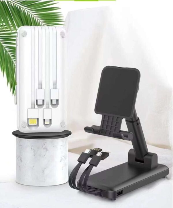 ⁦اور بنك Oraimo Slice: شاحن و ستاند موبايل في نفس الوقت - هتشحن و تتفرج براحة و ضمان سنة! 🔋📱⁩ - الصورة ⁦4⁩