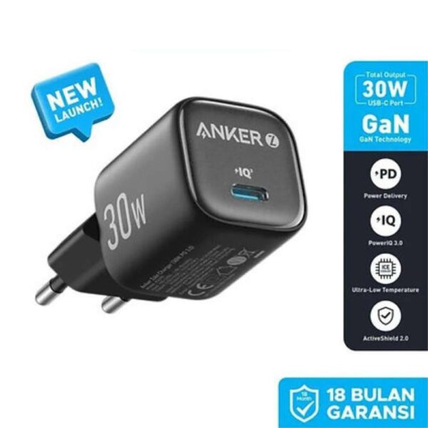 شاحن Anker 30W: هيشحن موبايلك بسرعة الصاروخ - صغير وهتاخده معاك في أي مكان! 🚀🔌